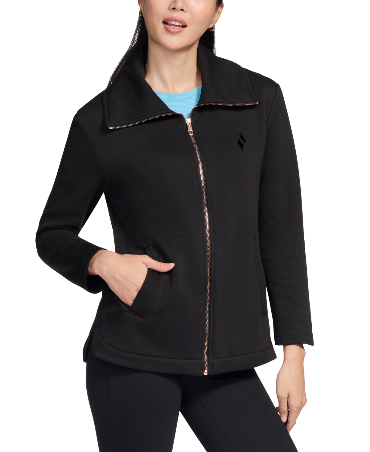 Skechers Women's Go Snuggle Tunic Full-Zip Jacket