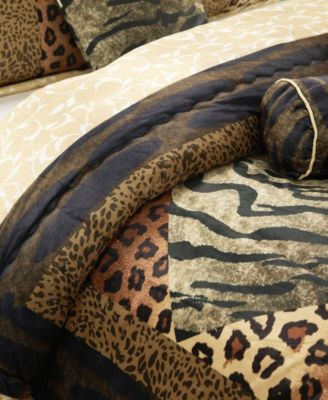 Tucson Animal Print 9-Pc. Comforter Set, California King