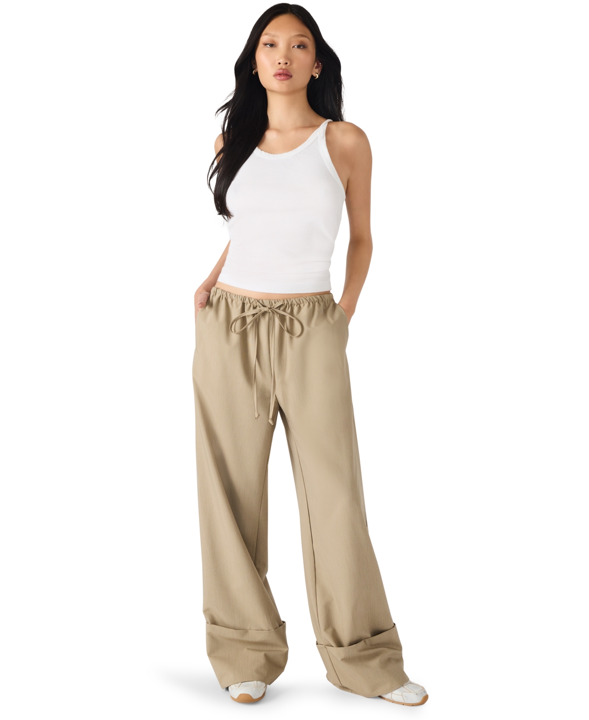 Steve Madden Idra Pant In Brown