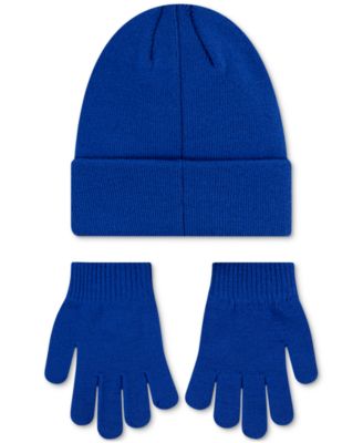 Big Kids 2-Piece Club Beanie and Gloves Set