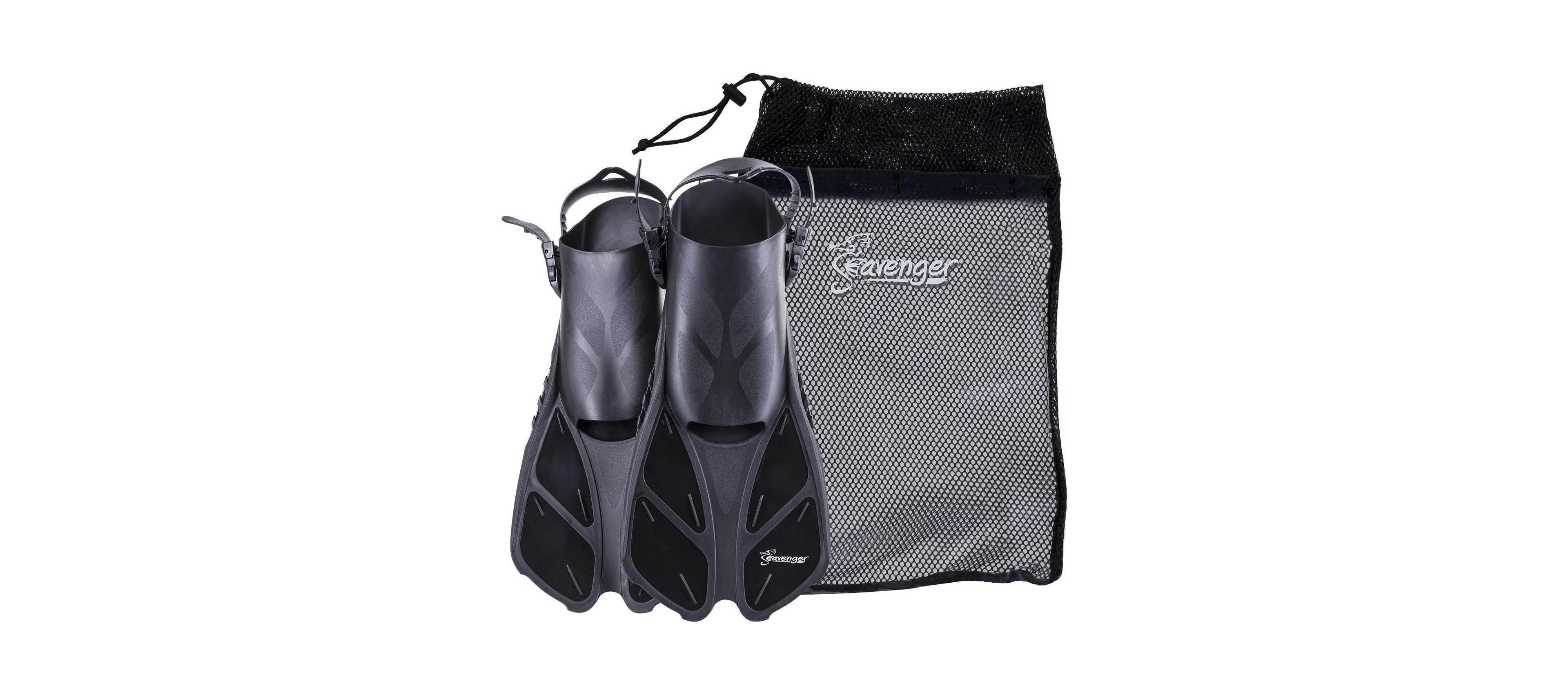 Seavenger Torpedo Fins and Mesh Gear Bag Snorkeling