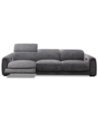 Brownell 3-Pc.Sofa Sectional with 2 Power Motion Chairs, Exclusively at Macy's