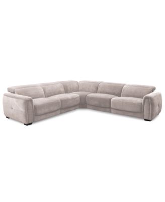 Brownell 5-Pc. L-Shape Sectional with 2 Power Motion Chairs