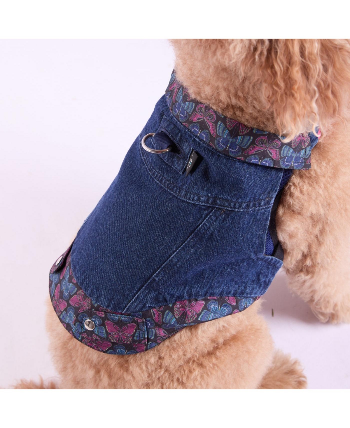 Trina Turk Denim Jacket & Harness Set