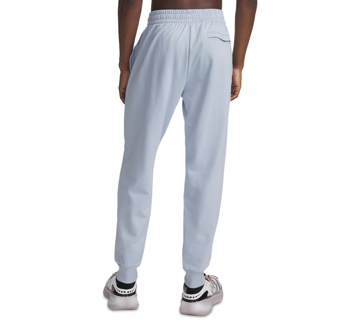 Under Armour Men's Rival Tapered-fit Fleece Joggers In Black