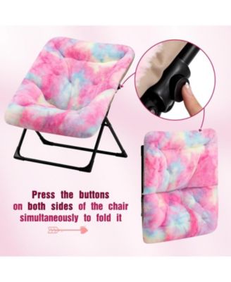 Faux Fur Butterfly Chair