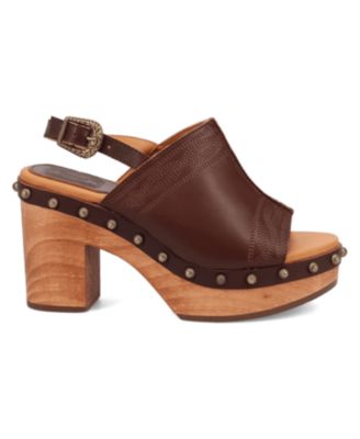 Women's Clover Wooden Sandal