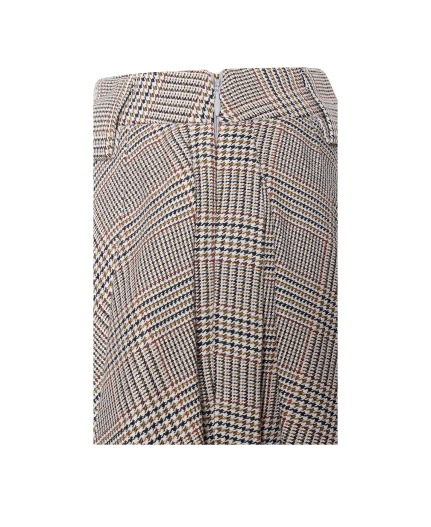 Женская юбка-шорты Miss Circle Women Oaklyn Plaid Pleated Mini Skort, цвет: Коричневый — фото 12