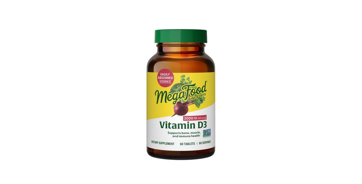 Vitamin D3, 2000 Iu, 60 Tabs