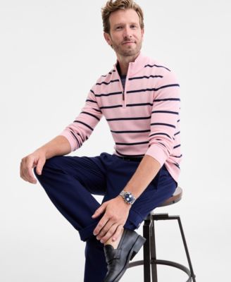 Men's Quarter-Zip Sweater, Macy's Exclusive