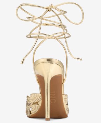 Women's Hassana Strappy Lace-Up Dress Sandals, Exclusively at Macy's