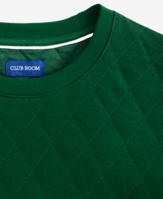 Men's Quilted Crewneck Sweatshirt, Macy's Exclusive