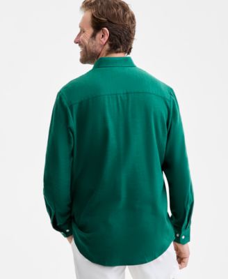 Men's Regular-Fit Flannel Shirt, Created for Macy's