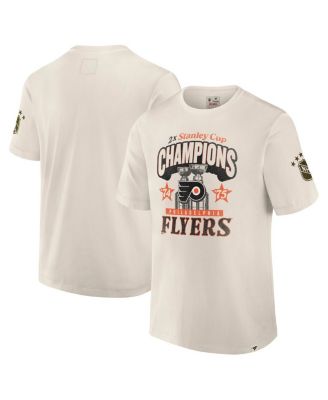 Fanatics - Men's White Philadelphia Flyers Decades Collection Timeless T-Shirt