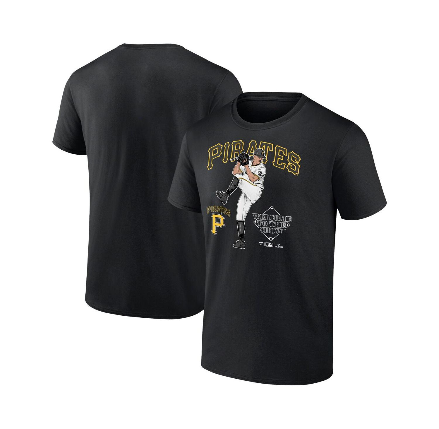Men's Paul Skenes Black Pittsburgh Pirates Welcome To The Show T-Shirt