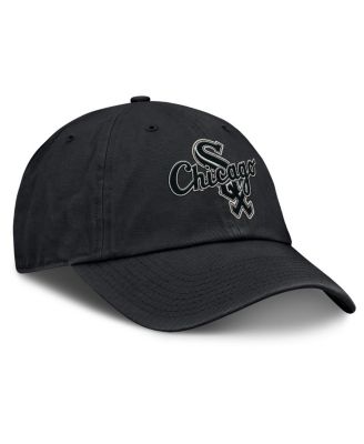 Men's Black Chicago White Sox Statement Club Adjustable Hat