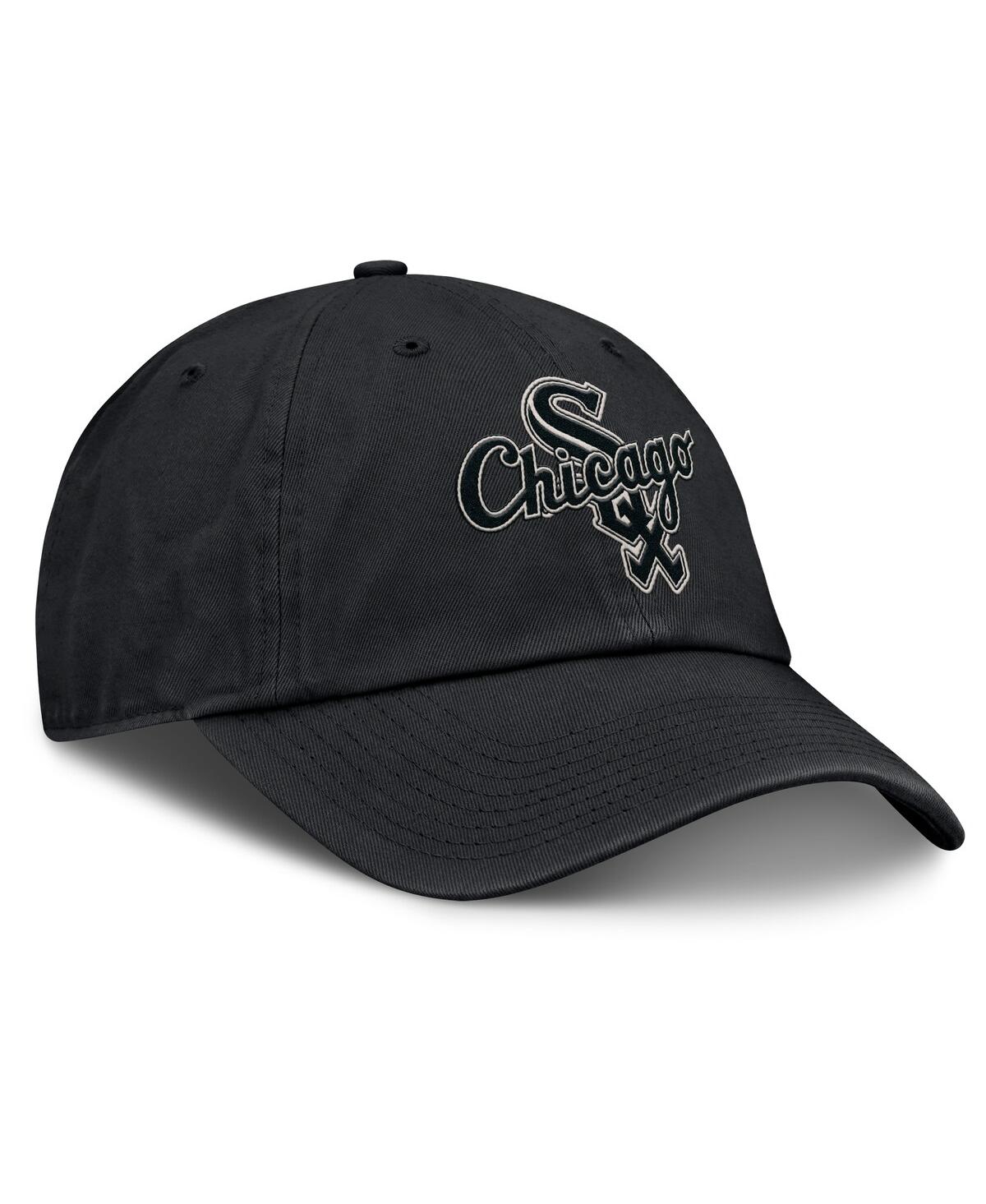 Nike Chicago White Sox Statement Club Menâs  Men's Mlb Adjustable Hat In Black