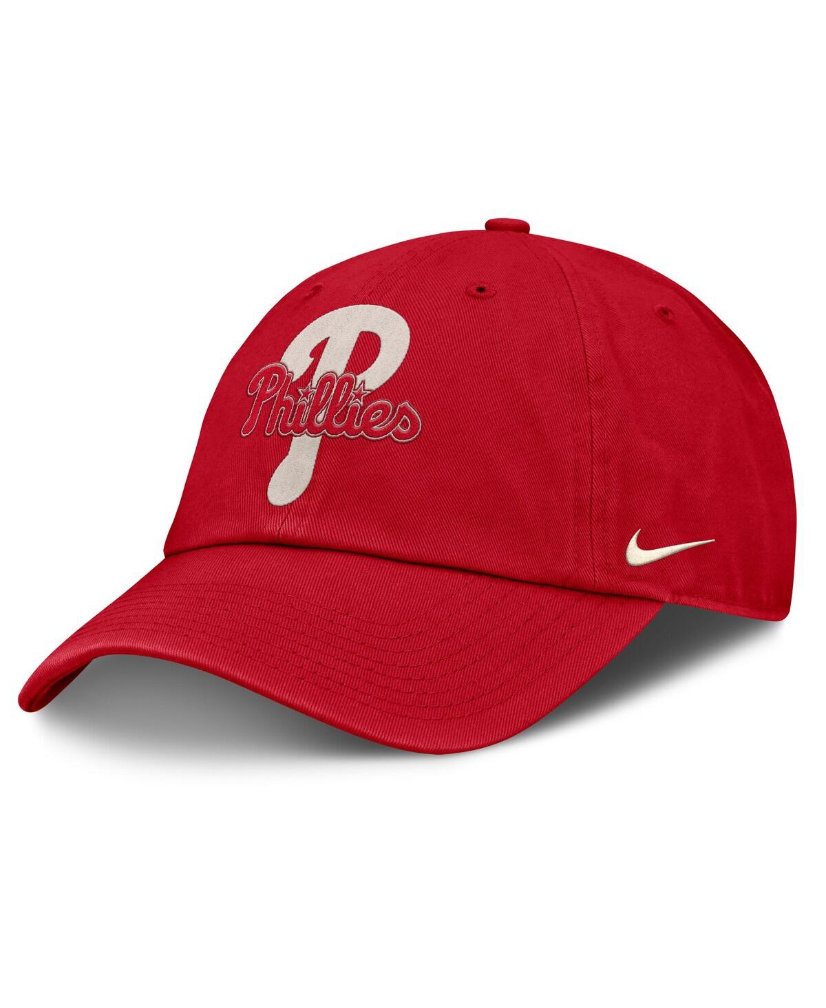 Nike Men's Red Philadelphia Phillies Statement Club Adjustable Hat In Red