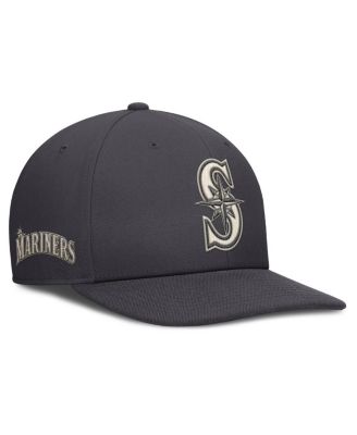 Nike - Men's Anthracite Seattle Mariners Statement Pro Snapback Hat