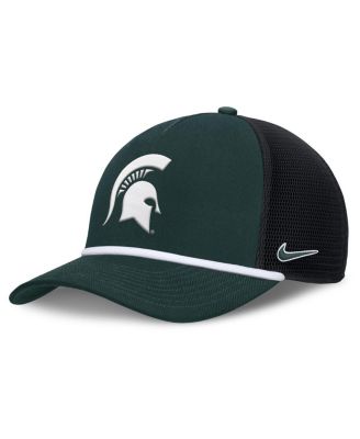 Nike - Men's Green Michigan State Spartans Rise Primetime Trucker Adjustable Hat