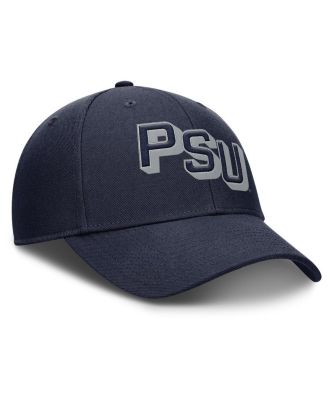 Men's Navy Penn State Nittany Lions Slanted Primetime Rise Performance Adjustable Hat