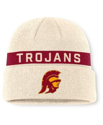 Nike - Men's Natural USC Trojans Peak Primetime Utility Cuffed Knit Hat