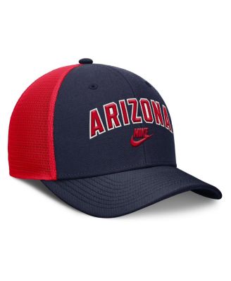 Men's Navy/Red Arizona Wildcats Legacy Arch Rise Performance Trucker Adjustable Hat
