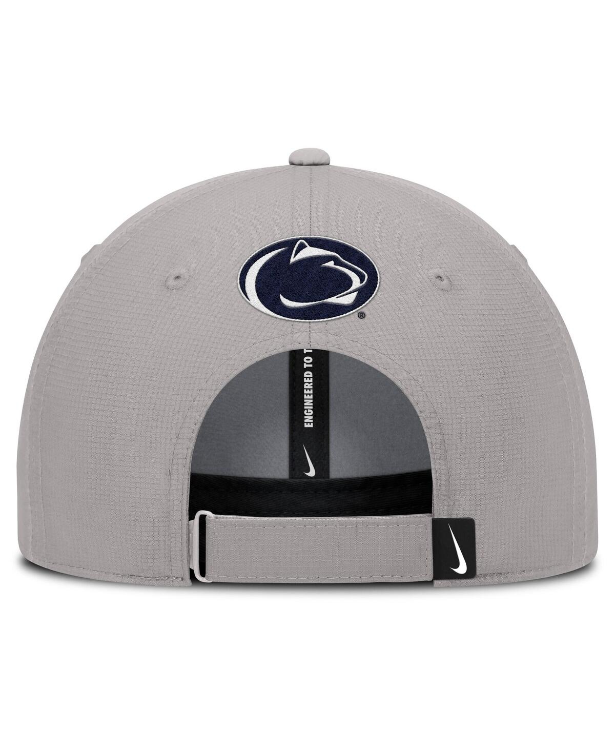 Nike Men's Gray Penn State Nittany Lions Club Prep Performance Adjustable Hat In Gray
