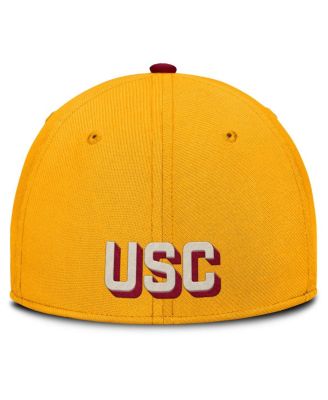 Men's Gold USC Trojans Legacy Rise Performance Flex Hat