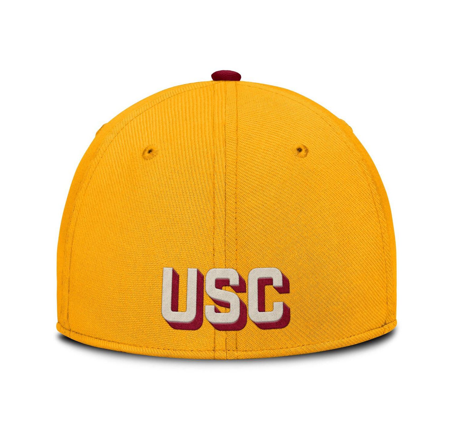 Men's Gold USC Trojans Legacy Rise Performance Flex Hat