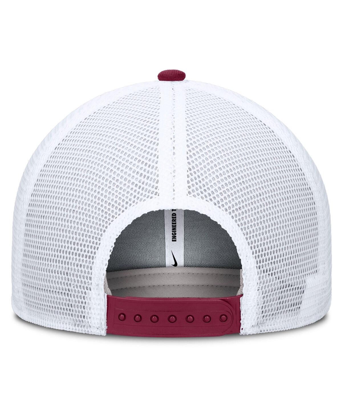 Nike Men's Garnet/white Florida State Seminoles Rise Primetime Performance Trucker Adjustable Hat