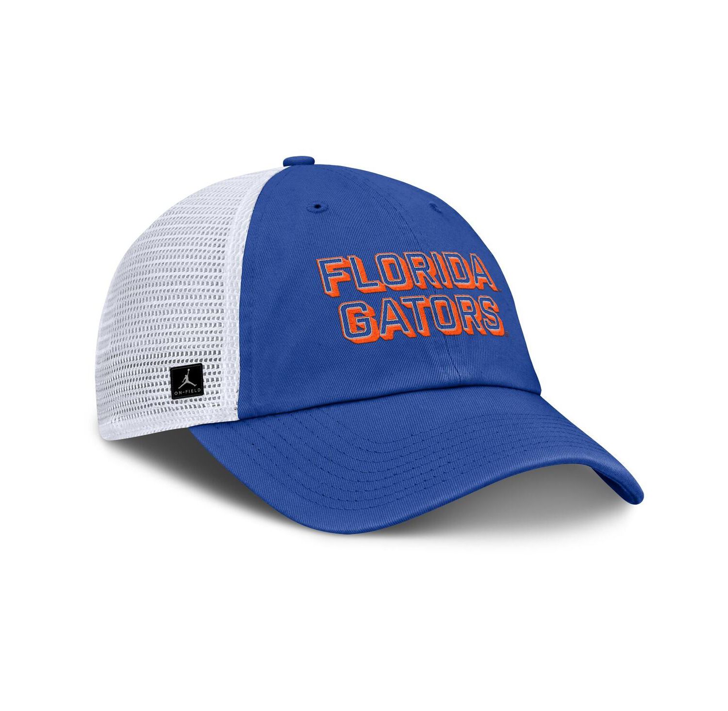 Men's Royal Florida Gators 2025 Gameday On-Field Club Adjustable Trucker Hat