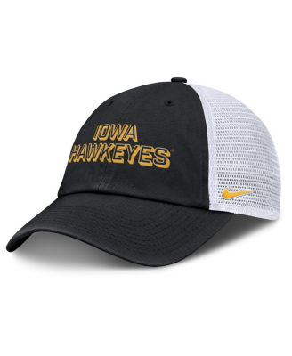 Nike - Men's Black Iowa Hawkeyes 2025 Gameday On-Field Club Adjustable Trucker Hat