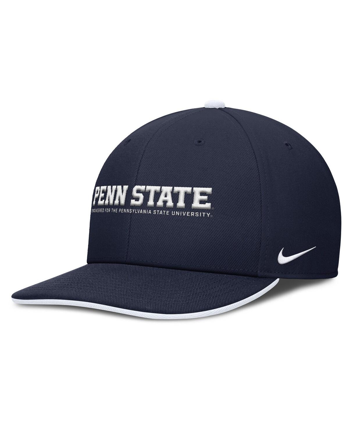 Nike Navy Penn State Nittany Lions 2025 On-field Pro Performance Adjustable Hat In Blue