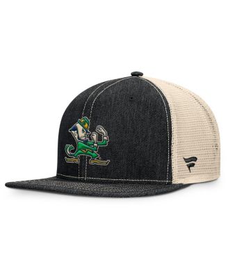 Fanatics - Men's Black/Natural Notre Dame Fighting Irish Legend Trucker Snapback Hat
