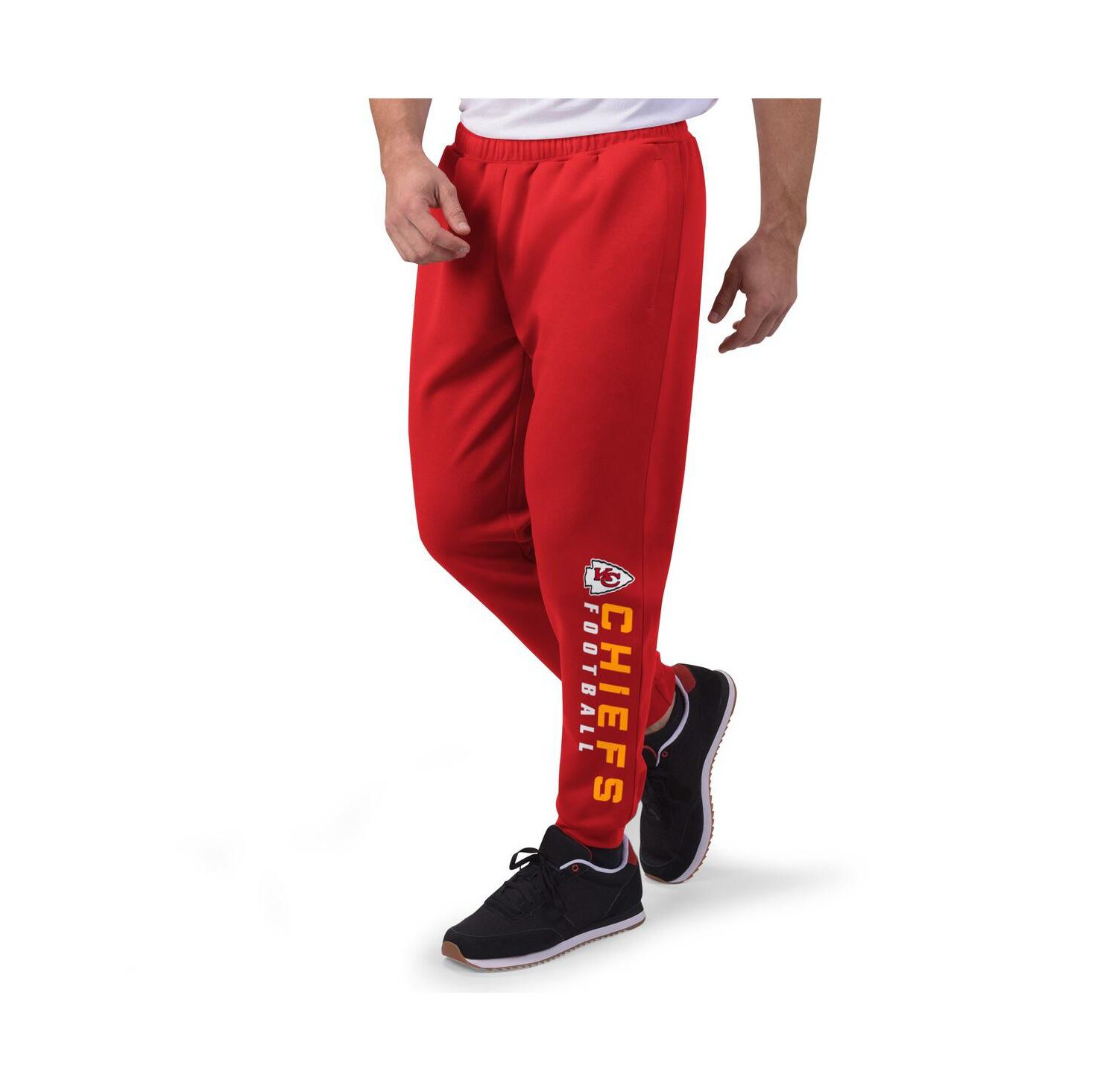 Men's Red Kansas City Chiefs Jogger Pants