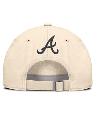Men's Natural Atlanta Braves Camo Pack Club Adjustable Hat