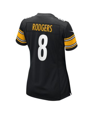 Women's Aaron Rodgers Black Pittsburgh Steelers Game Jersey