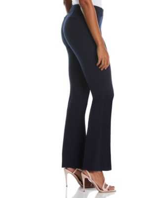 Petite Stretch Pull On Classic Fit Crepe Pants