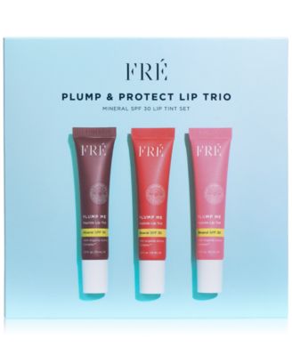 FRE - 3-Pc. Plump & Protect Mineral SPF 30 Lip Tint Set