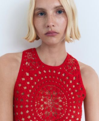 Women's Crochet Knitted Top