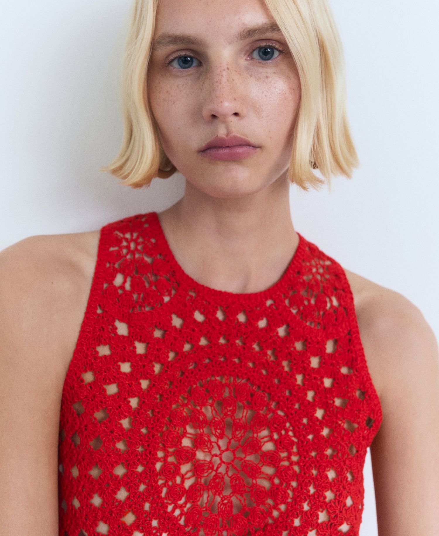 Women's Crochet Knitted Top