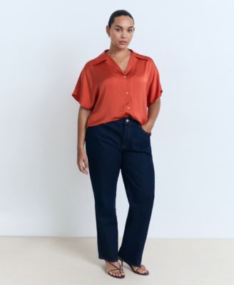 Women's Short Sleeve Fluid Shirt