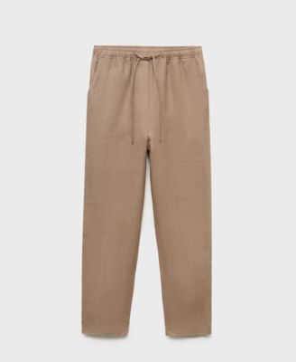Women's Drawstring Linen Pants