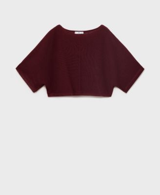 MANGO - Women's Oversized Fine-Knit Sweater