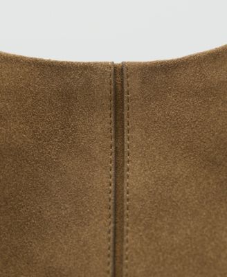 Women's Leather Bucket Bag