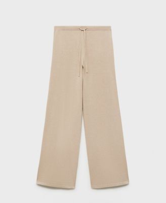 Women's Straight Knitted Pants