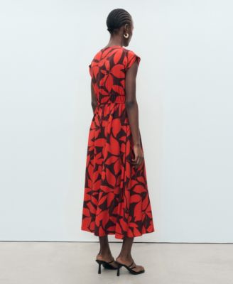 Women's Long Printed Dress