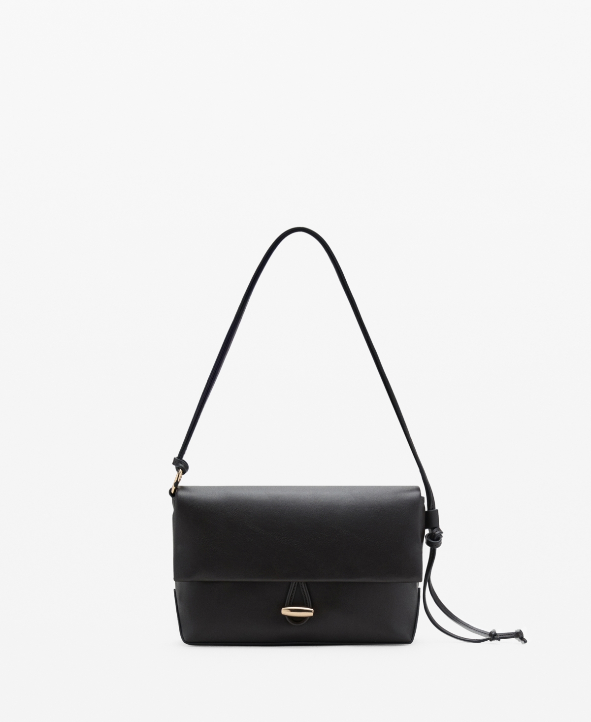 Mango Women's Strap Shoulder Bag In Brown