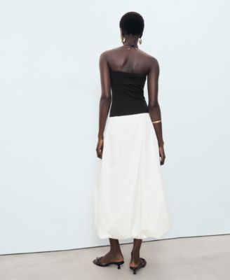 Women's Strapless Balloon Dress